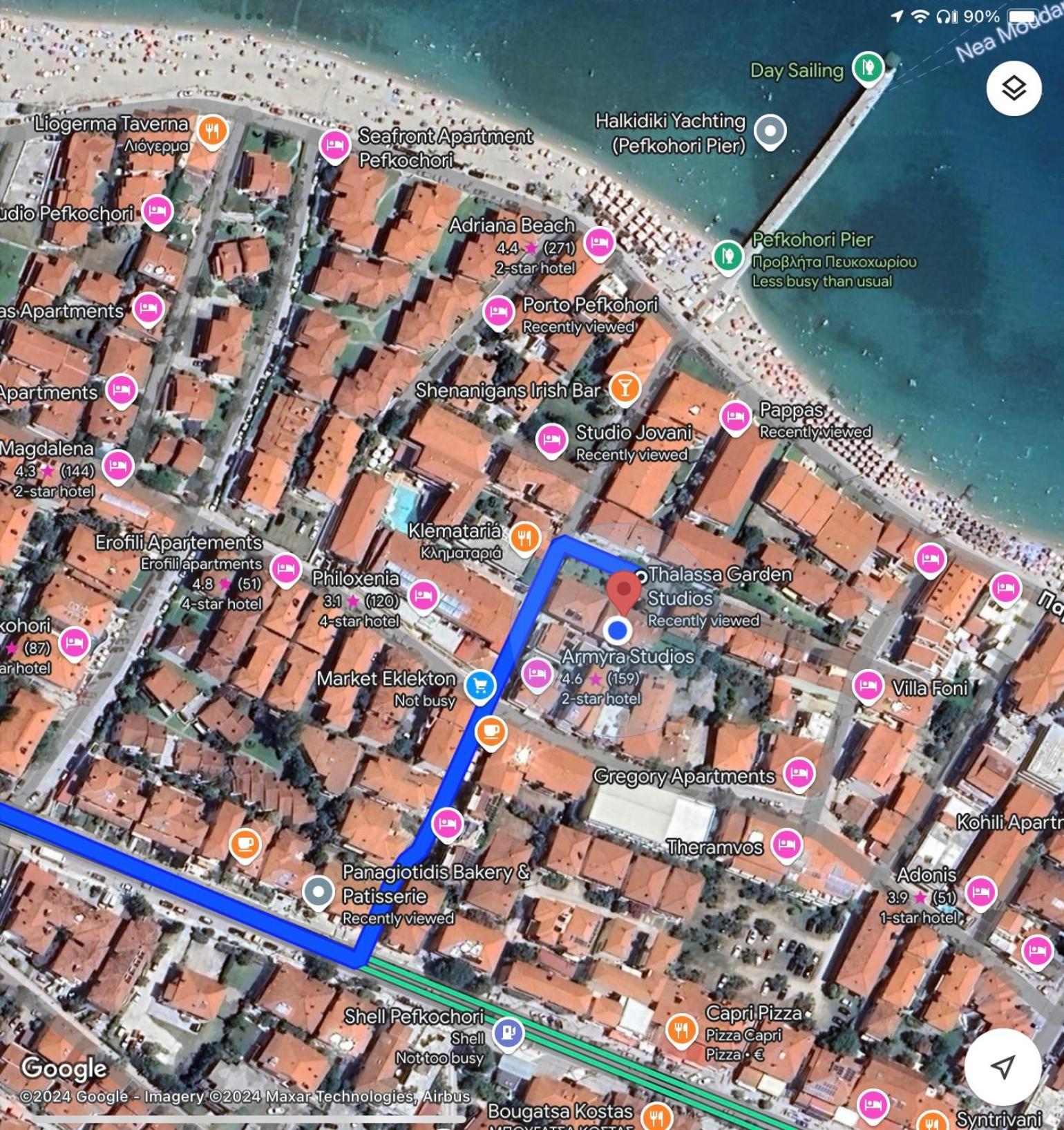 Thalassa Garden Studios Pefkochori Dış mekan fotoğraf